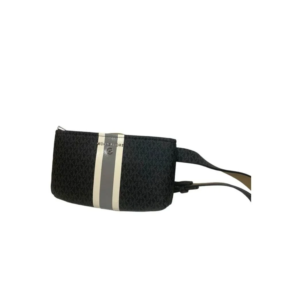 Small Medium Michael Kors Belt Bag Coated Canvas New 32-36